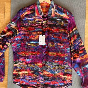 robert graham limited edition men's XL - NWT Captain's Desert